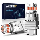 2x W215W T20 Светодиодная лампа 7440 WY21W светодиодная красная стробоскопическая вспышка автомобильный тормоз светильник для Ford Focus 2 MK2 MK1 MK3 MK5 Kuga S-max Explorer