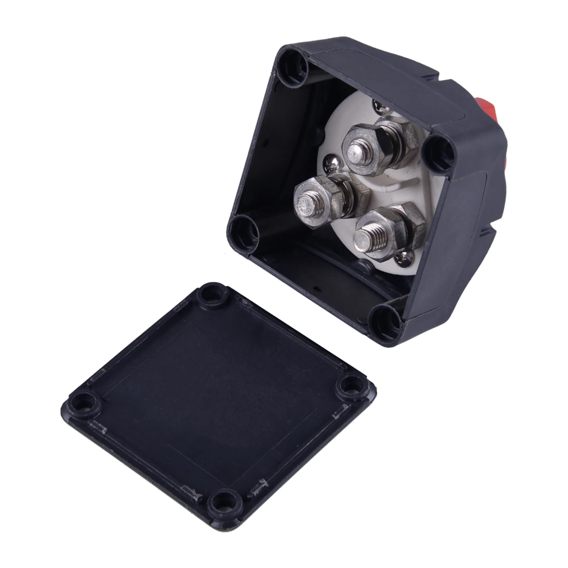 

1-2-Both-Off Dual Battery Selector Isolator Rotary On Off Switch Cut Disconnect 12-48V Fit For Marine Boat Car RV