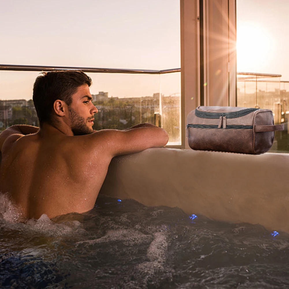 Сумка для туалетных принадлежностей Органайзер из искусственной кожи