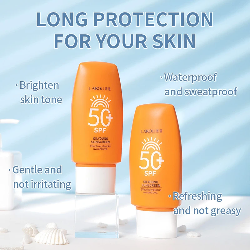 

High-Times Sunscreen SPF50 Plus Moisturizing Refreshing UV Radiation Sunscreen Isolation Cream Skin Care Products TSLM1