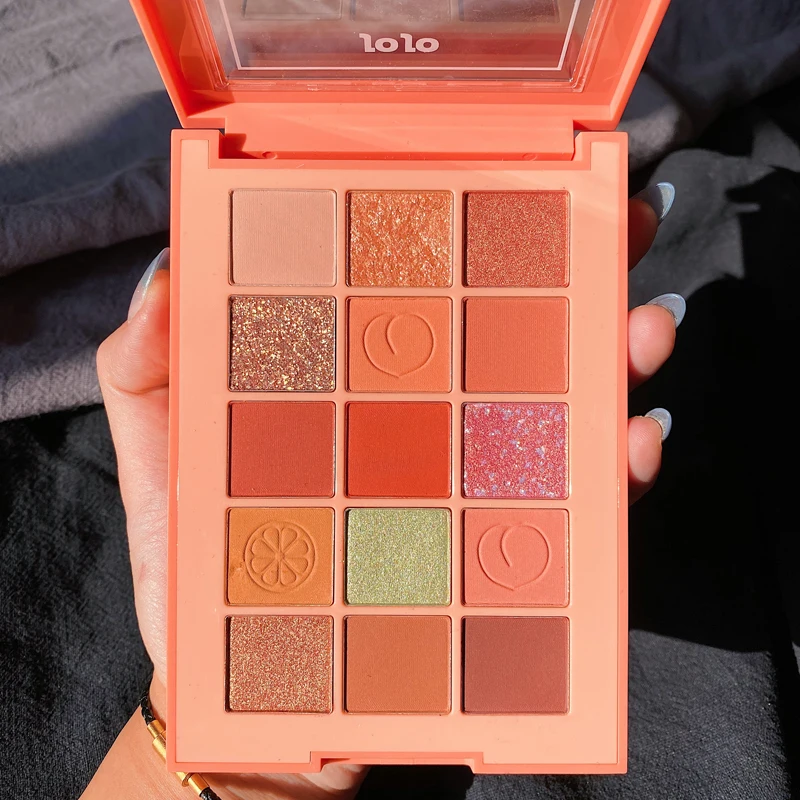 Матовые блестящие тени для век 15 цветов палитра макияжа блестящая металлическая