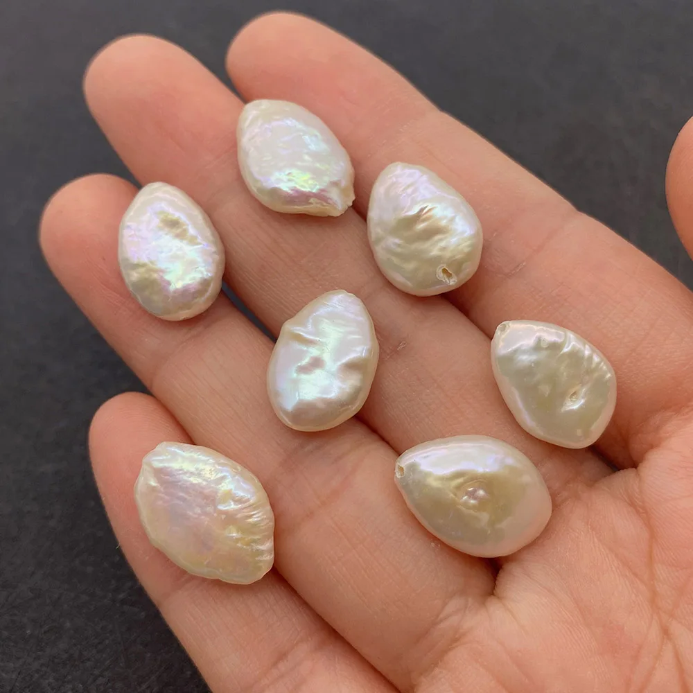 

1pcs Natural Freshwater Pearl Pendant AAA Grade Drop Shaped Pearl Earring Making DIY Necklace Bracelet Accessories Supplies