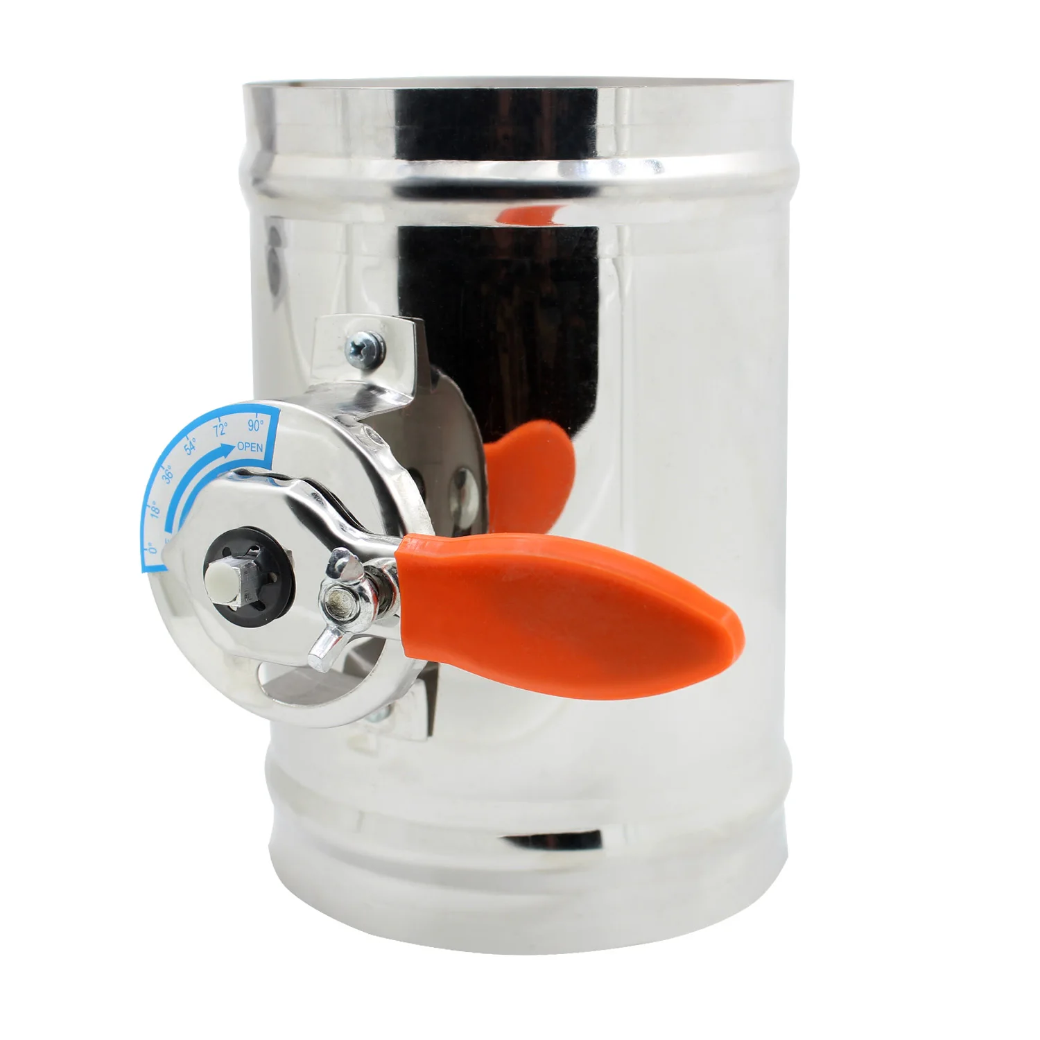 Ручная Демпферная заслонка воздуха вентиляционный демпфер диаметр