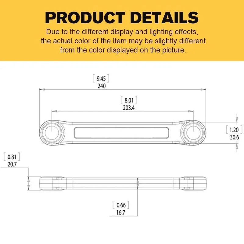 

Home Car Vehicle Automotive Repair Spanner Hand Tools Universal Extension Wrench 1/4" & 3/8" Extension Wrench