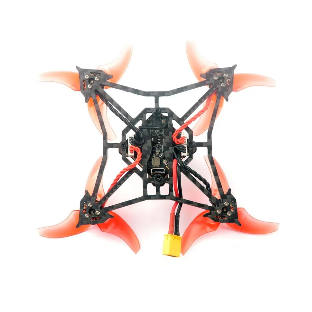 

HappyModel Larva X Crazybee F4 PRO V3 AIO 200mW Diamond VTX Runcam Nano2 1103 KV7000 2-3S 2.5inch 100mm Brushless FPV Drone