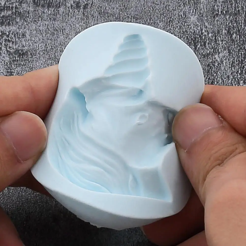 Facemile 1 шт. мультяшный персонаж с единорогом лошадью животным мылом силиконовая