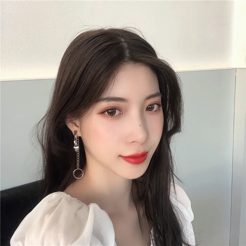 

Simple Big Chain Hiphop Vintage Earrings Ethnic Tribal