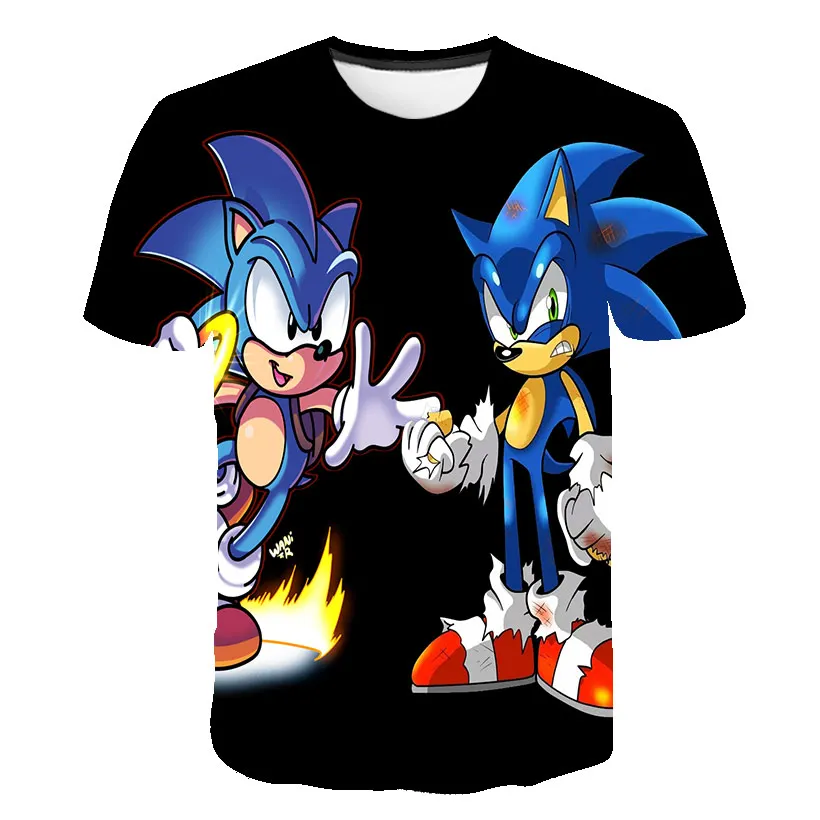 

3D Print Cartoon Children's T-Shirt Supersonic Anime Boys Clothes Summer Short Sleeve Tees Fashion Casual O-Neck Tops For Girls