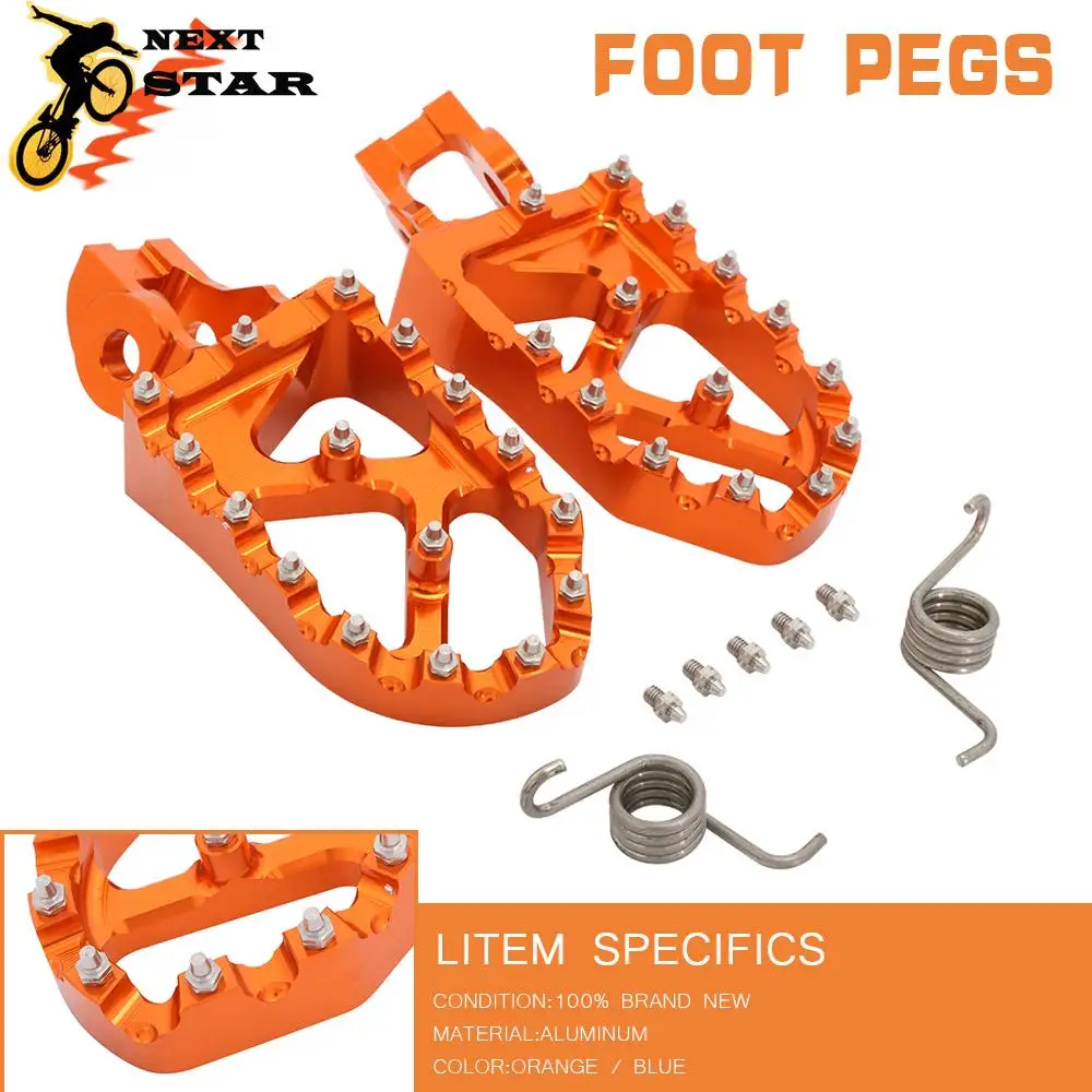 

Удлиненные подставки для ног, педали для KTM SX 85 125 150 SXF XCF EXCF XCW TPI FACTORY EDTION 250 300 350 450 500 2005-2020