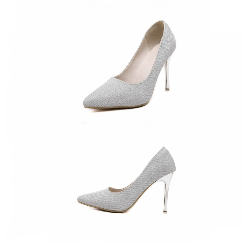 Женские туфли лодочки с острым носком на высоком каблуке офисные красные черные