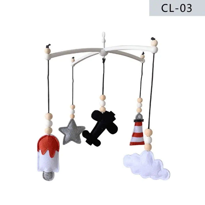 

Baby Mobile Hanging Rattles Toy DIY Hanging Baby Crib Mobile Bed Bell Toy Holder