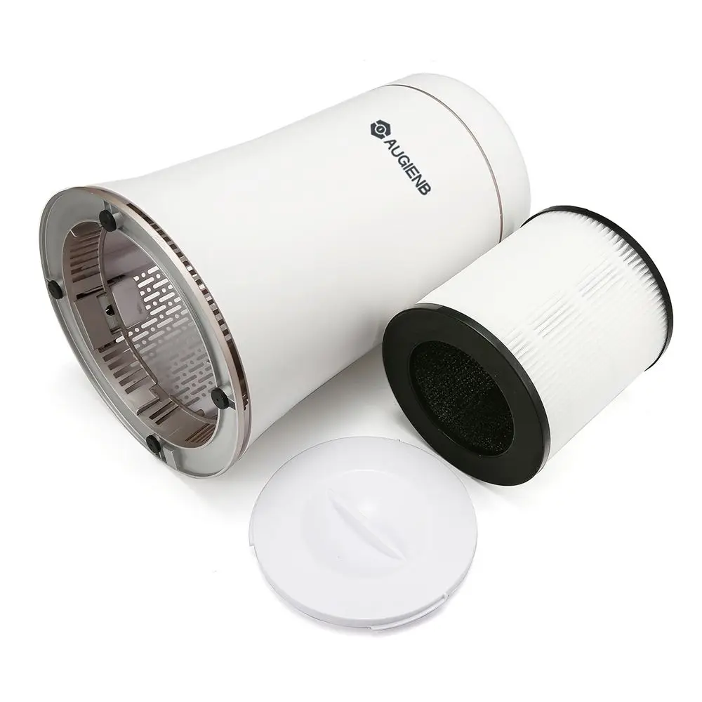 

AUGIENB Desktop Purifier with HEPA Filter Silent Fresh for Allergies / Mold / Sme / Dust / Pet Dander / VOCs