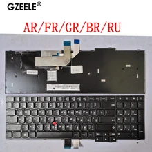 AR/FR/GR/BR/RU NEW Laptop Keyboard for Lenovo Thinkpad E550 E550C E555 E560 E565