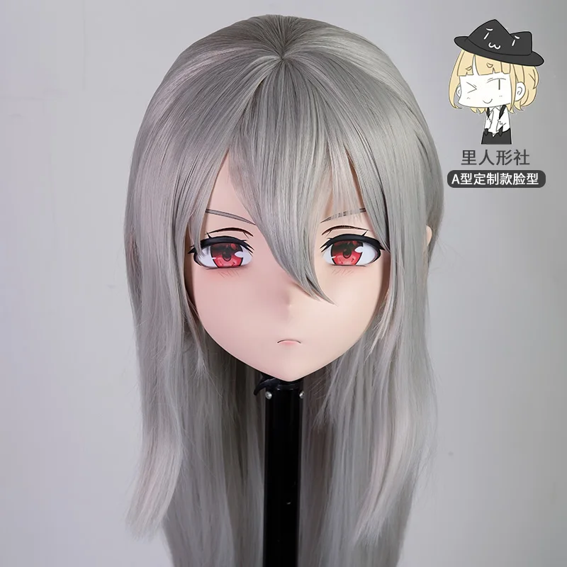 

(A1-b10) Custom Female/Girl Resin Full Head Cosplay Animego японская ролевая игра аниме маска кигуруми кукла трансвестит