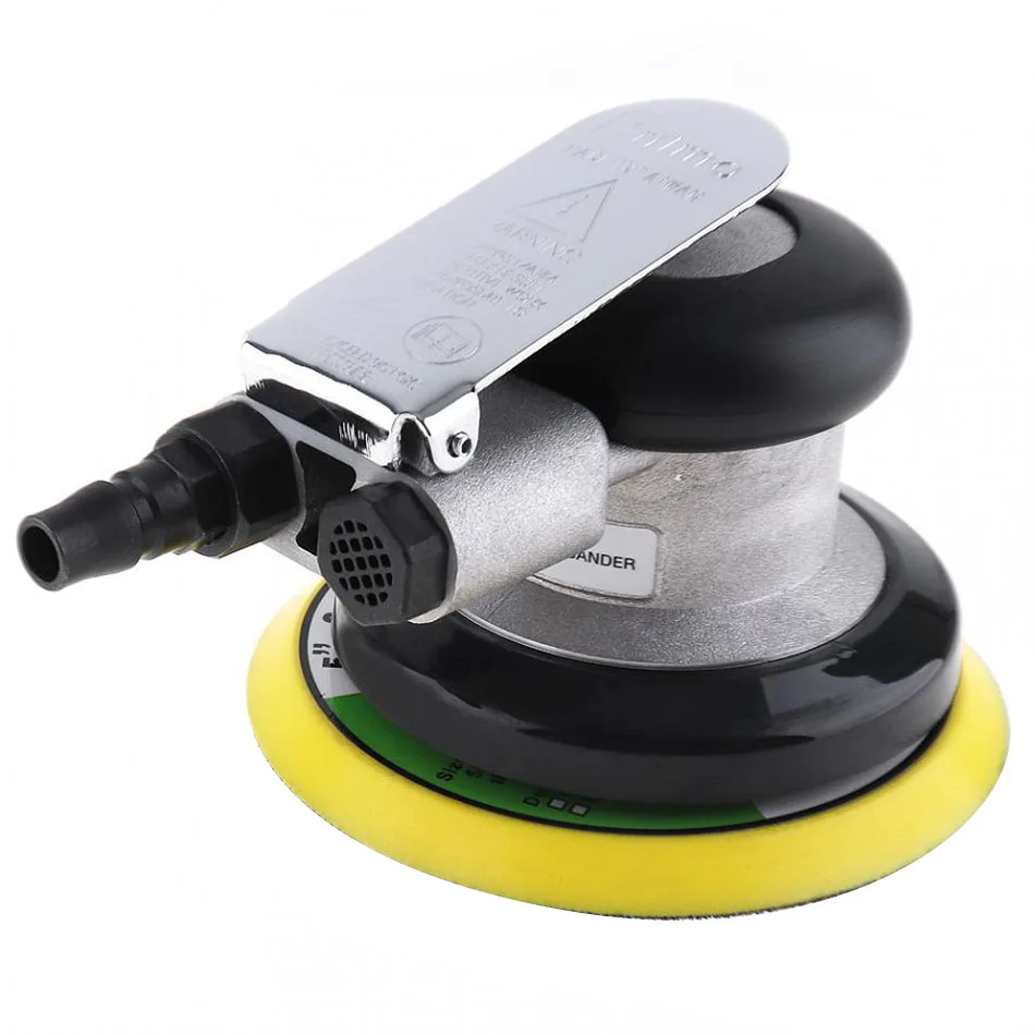 

Pneumatic Sander 5 Inches Pneumatic Polishing Machine Air Eccentric Orbital Sander Tool Car Accessories Powewr Tools