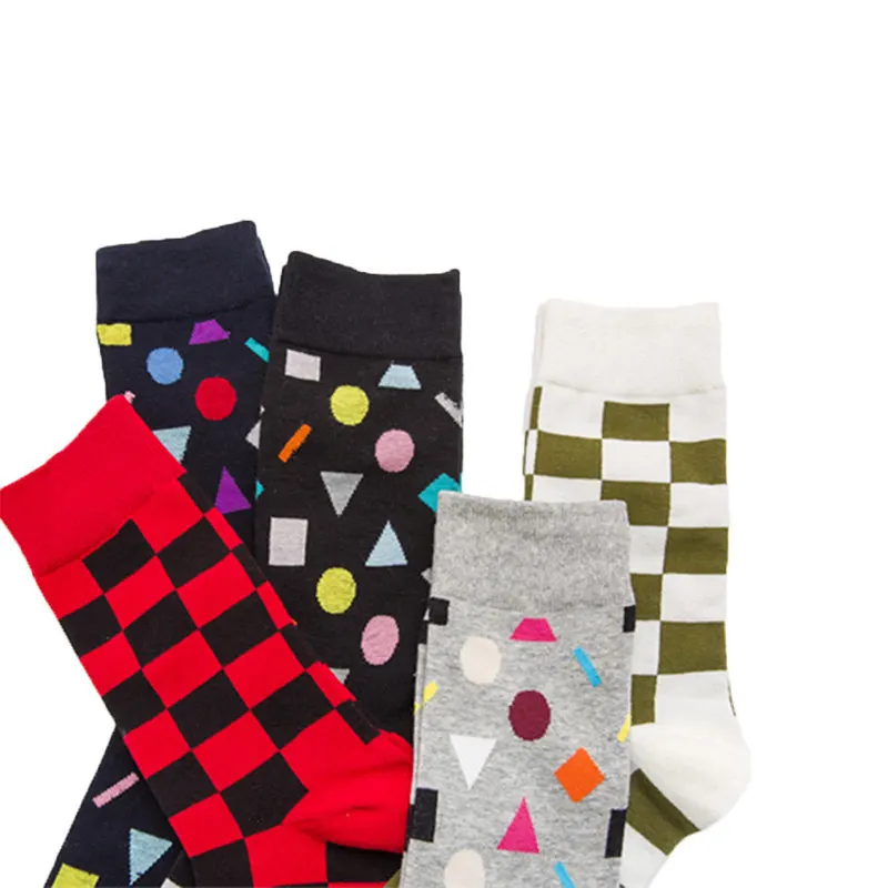 Джокер мужские хлопковые носки мода Счастливая пара носков мужской большой