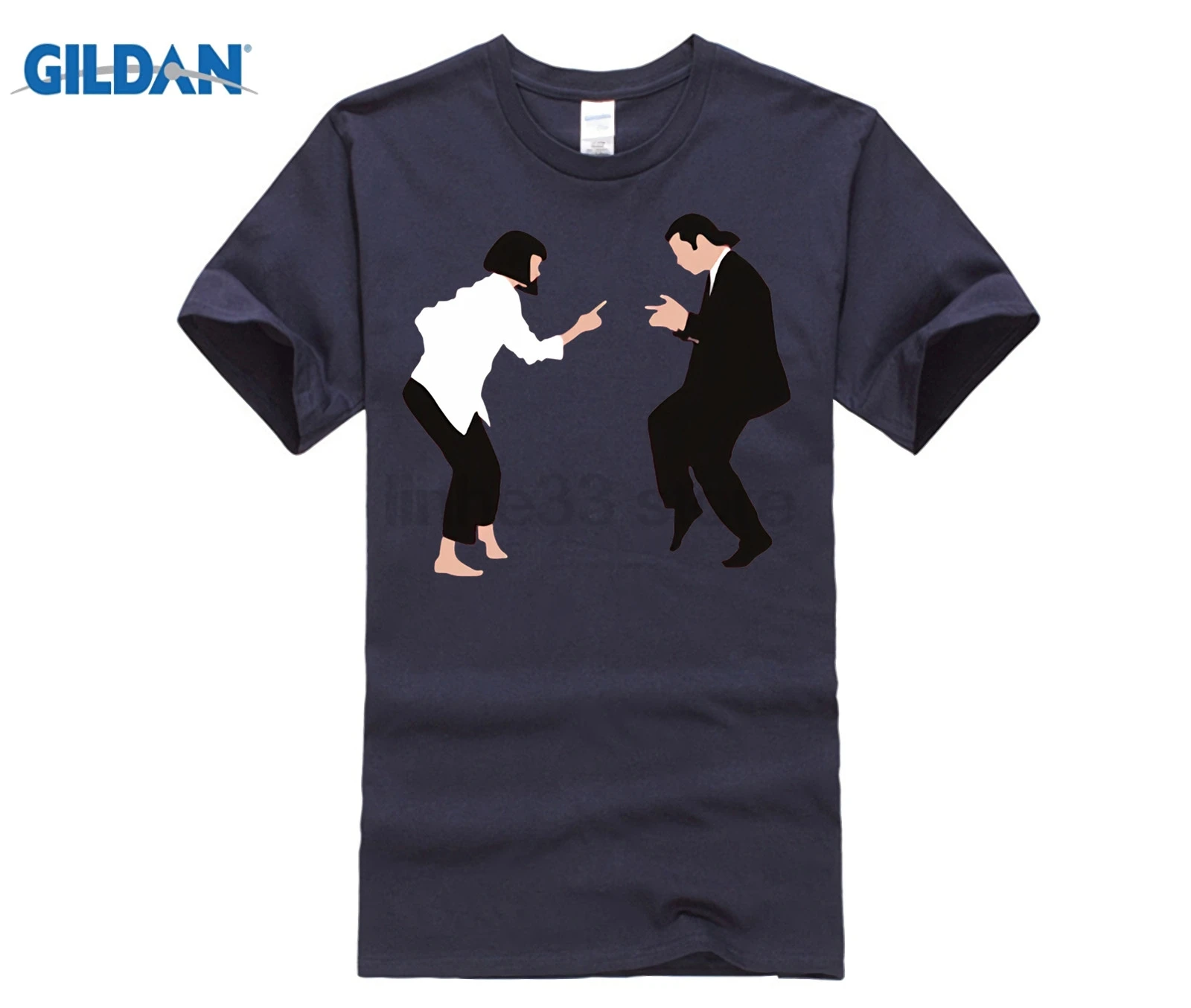 Футболка с короткими рукавами Забавный Топ 100% хлопок Uma Thurman интересная футболка