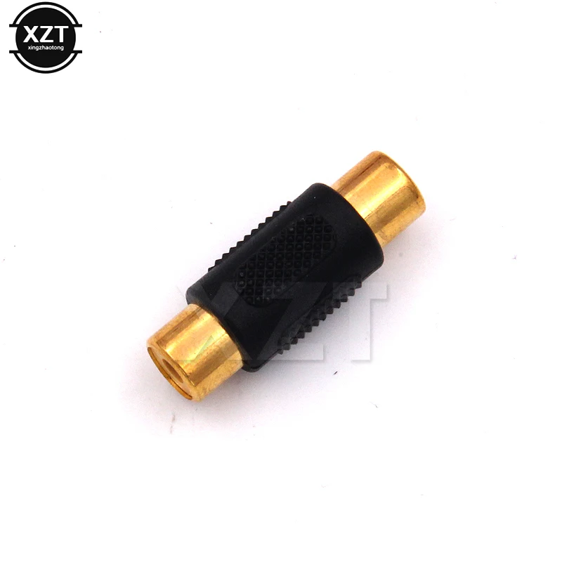 RCA аудио стыковка преобразования звука муфта Женский F/F аудио-видео разъем