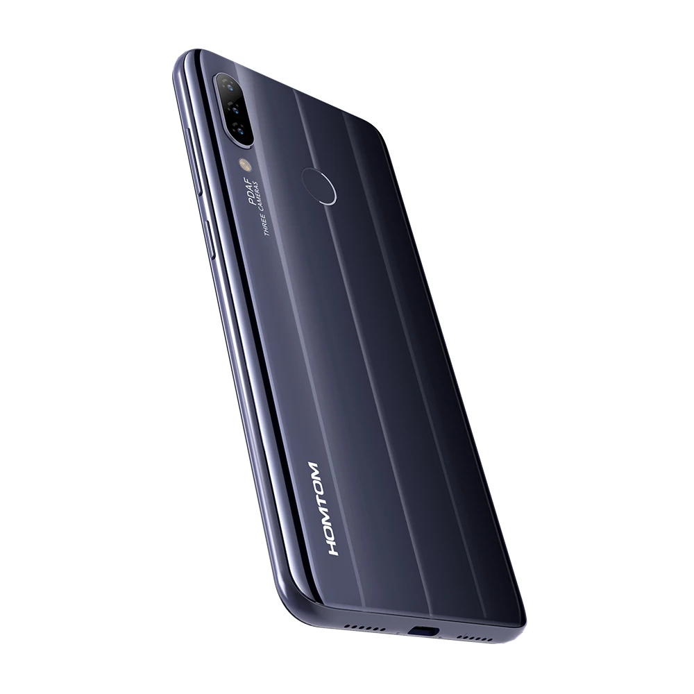 HOMTOM P30 pro 6,41 дюймов Android 9,0 мобильный телефон MT6763 Восьмиядерный 4 Гб 64 Гб задняя 13 МП Тройная камера смартфон