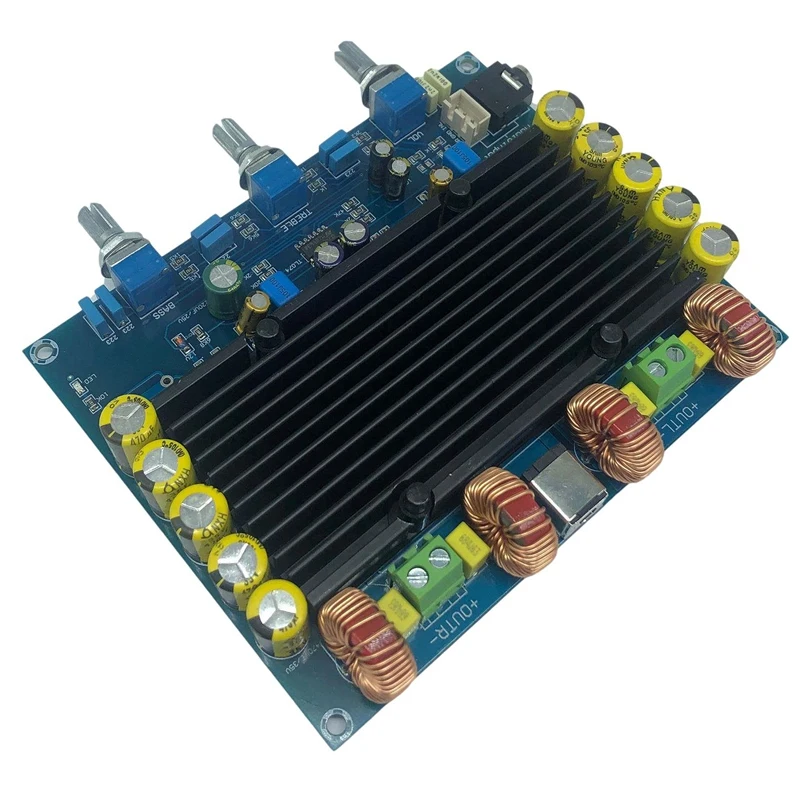 Плата усилителя мощности TPA3116 Dual Chip 100Wx2 плата цифрового класса D (большое