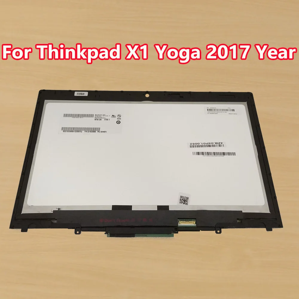 

1920x1080 LCD Panel B140han01.8 Touch Screen Assembly For Thinkpad X1 Yoga 2nd Gen 01AX895 01AX896 01AY916 01YR155 5.0 1 Review