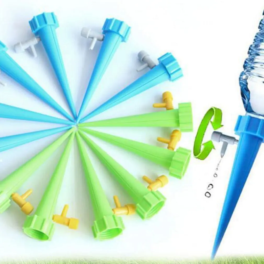 12 шт. конусные садовые бутылки для полива растений|Наборы полива| |