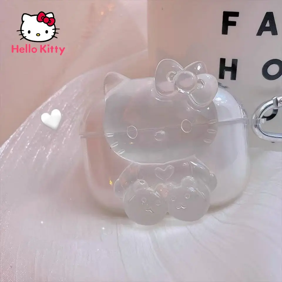 Прозрачный чехол Hello Kitty для наушников AirPods 1 2 3 Pro | Мобильные телефоны и аксессуары