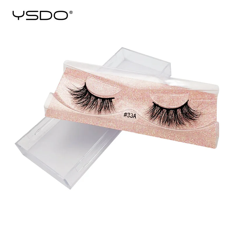 YSDO 1 пара норковых ресниц крест-накрест ресницы натуральные мягкие драматические