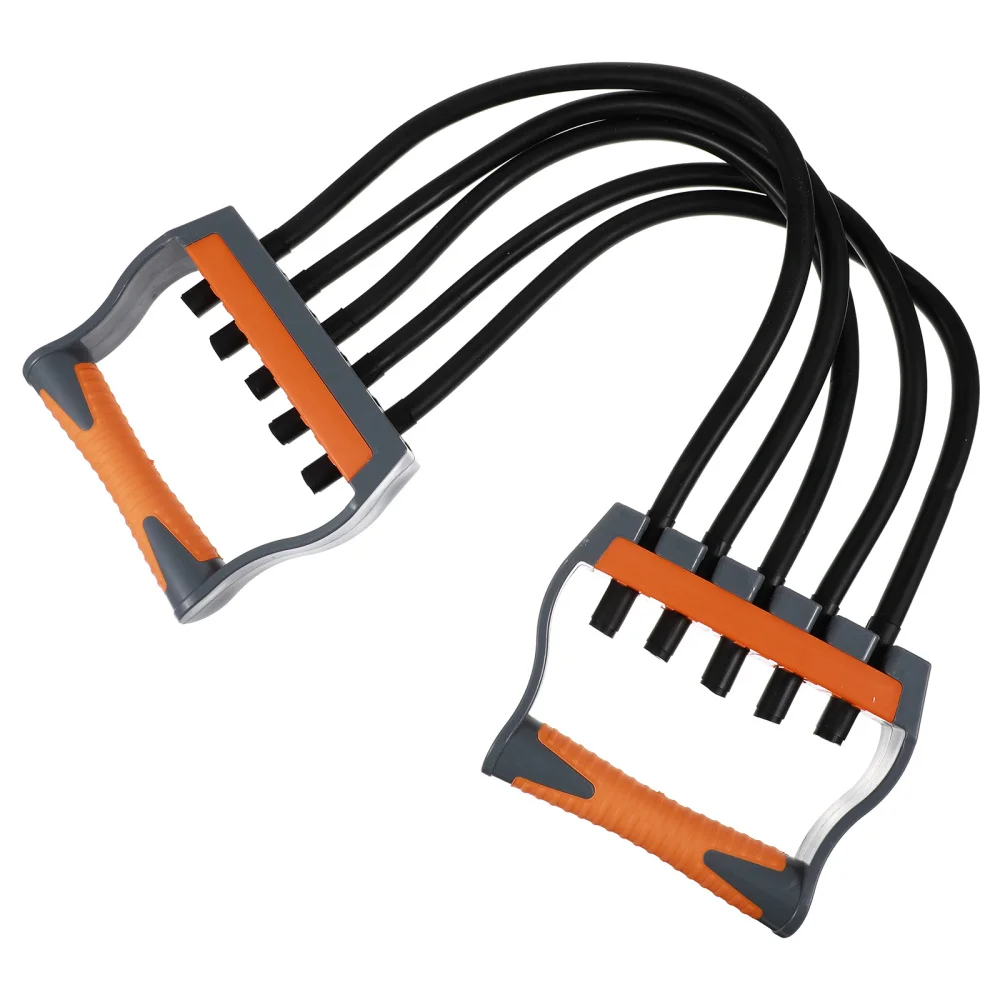 

Latex Tubes Chest Expander 5 Ropes Resistance Exercise Bands Strength Trainer