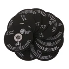 15 шт. 3 дюйма 75 мм Отрезать Колесо Смола отрезной диск волокна полотна циркулярной пилы для резки металла 75X1.6X10mm