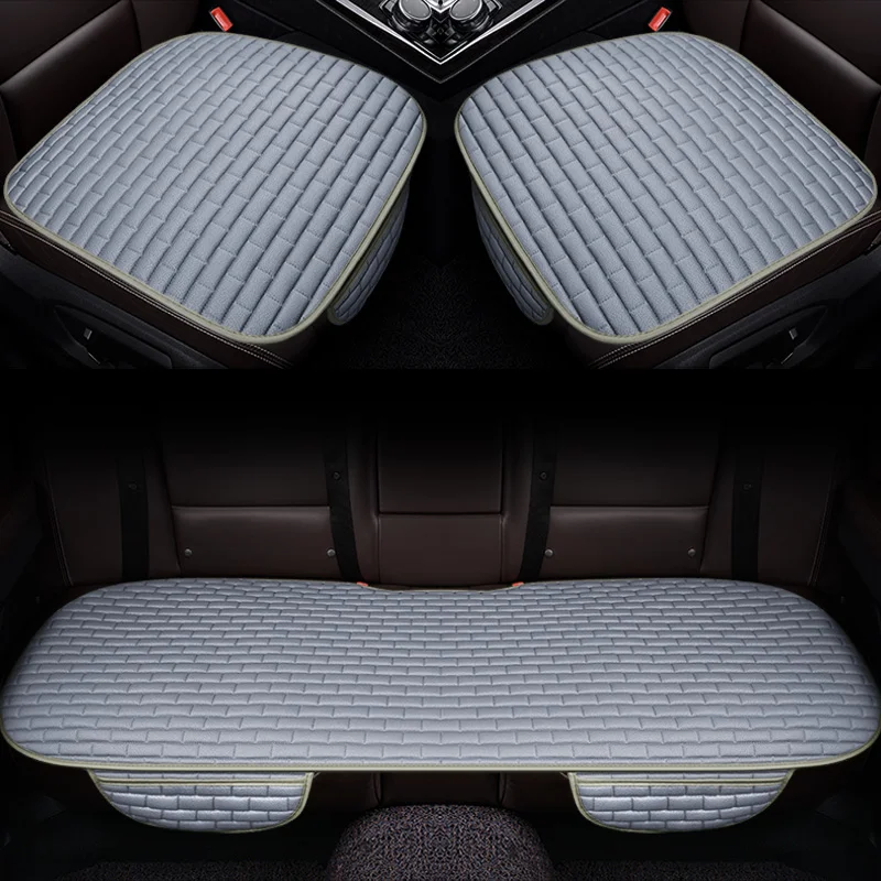 Полный покрытия автомобильного сиденья из льняных волокон для Honda Civic Accord CRV Grosstour Honda Pilot.