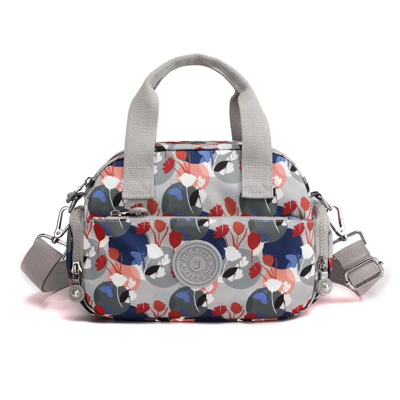 

New 8 Pattern Dot women handbags Casual Travel shoulder bags Brand small ladies bag High quality nylon woman crossbody bags