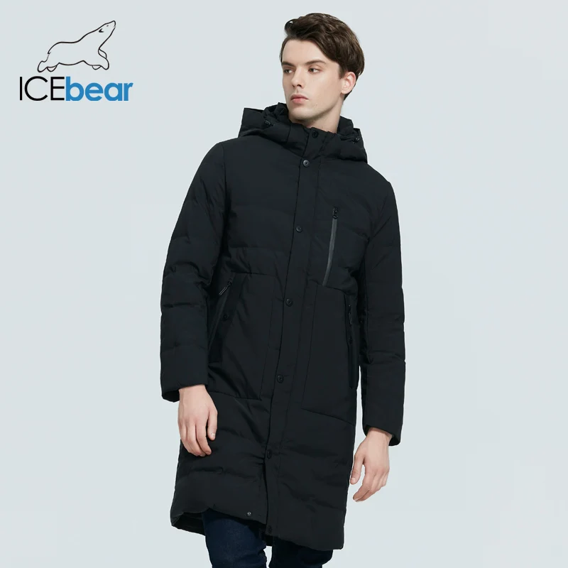 Icebear 2020 winter mens jacket fashion high quality casual male coat down brand apparel MN418826P | Мужская одежда