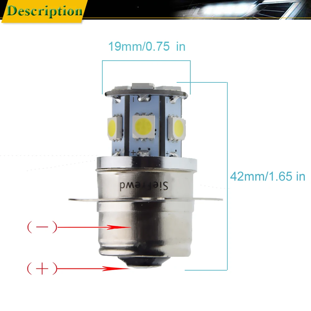 Автомобильный светодиодный противотуманный светильник P36S BPF P323 Lucas LLB323 2 шт.