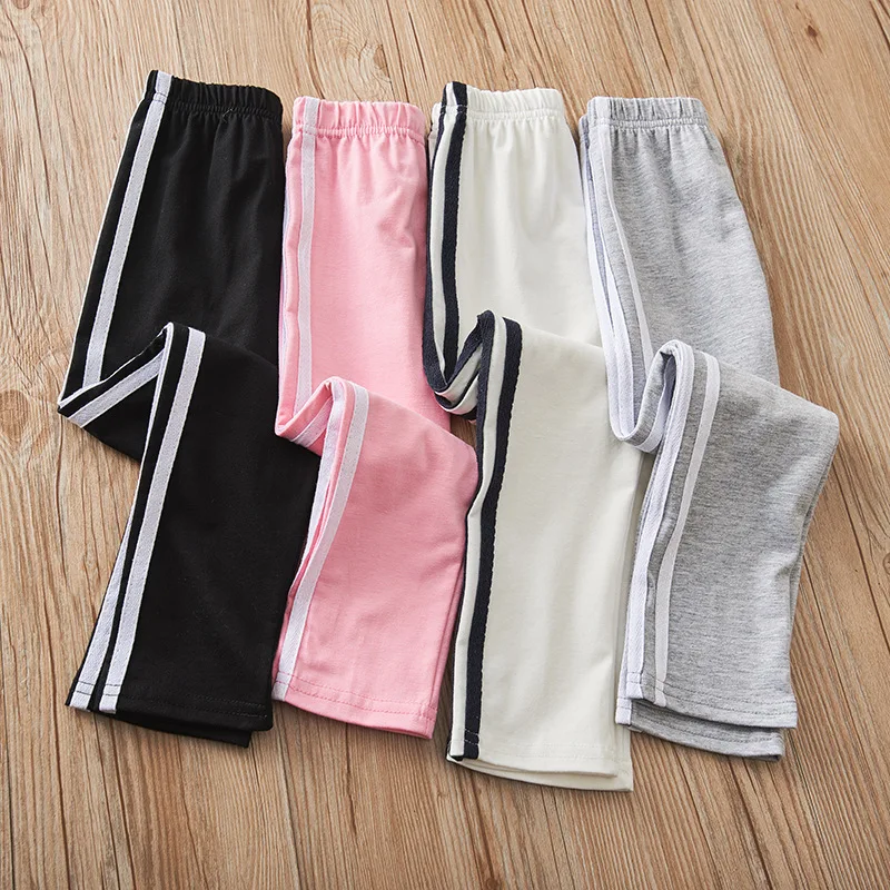 Новые спортивные Леггинсы для отдыха на 3 8 лет детские леггинсы из чесаного