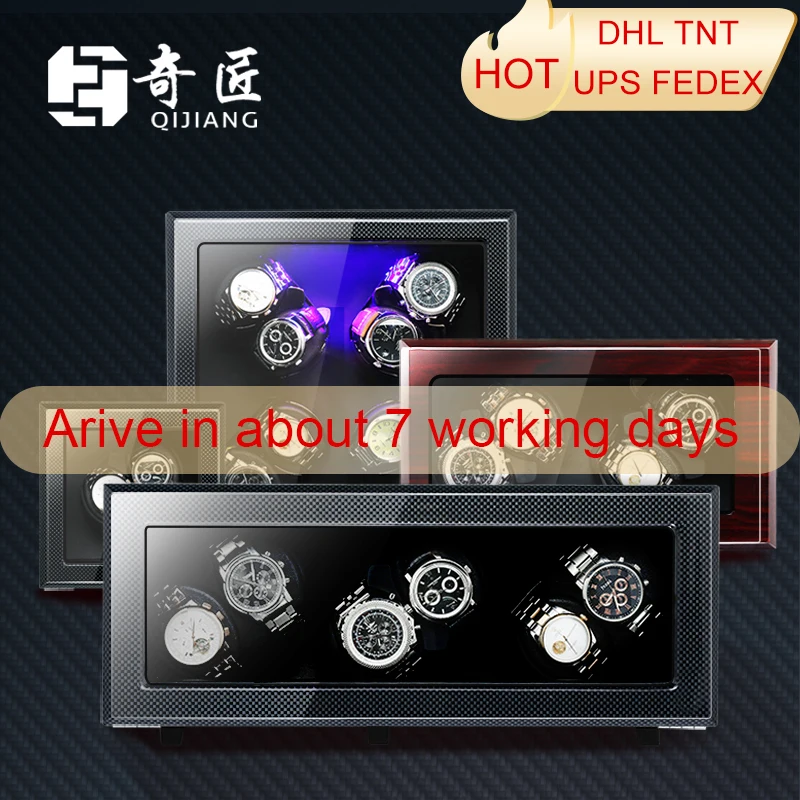 Автоматическая вращающаяся коробка для наручных часов [новое обновление] с