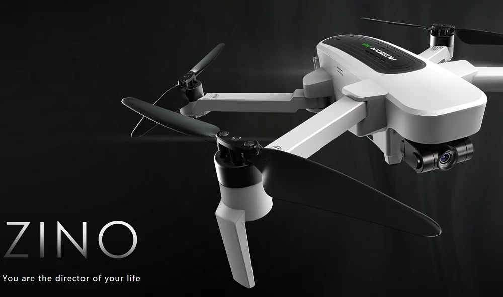 Лидер продаж Hubsan H117S Zino gps 5,8 Г 1 км Складная рукоятка с видом от первого лица в формате 4K UHD, Камера 3-осевому гидростабилизатору Дрон Квадрокоптер с дистанционным управлением гоночный автомобиль