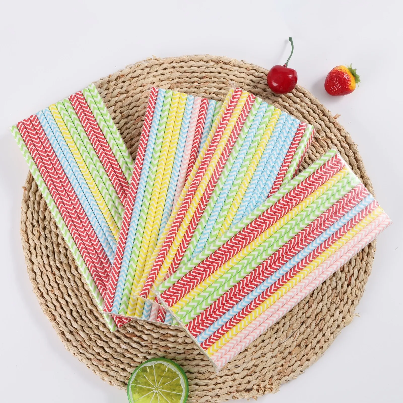 

100Pcs Colorful Disposable Plastic Curved Drinking Straws Wedding Birthday Party Bar Drink Accessories Disposable Straw