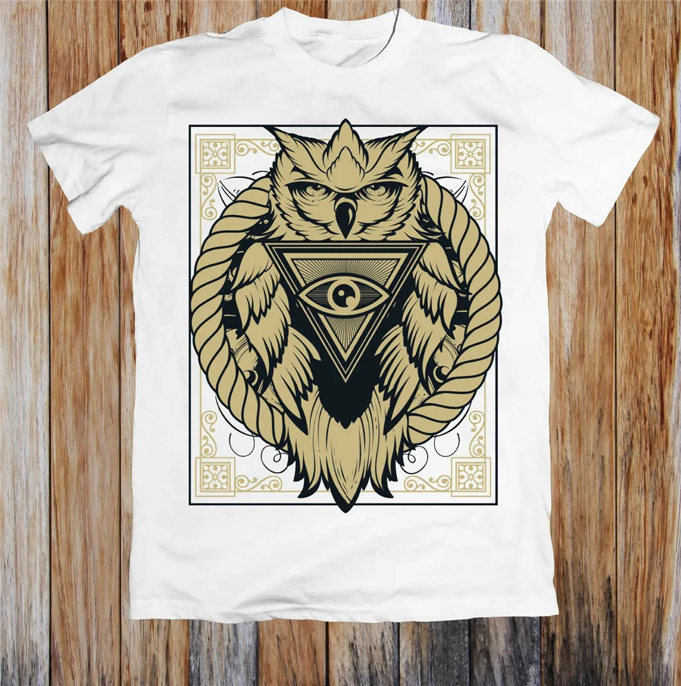 

Owl Pyramid Unisex T-Shirt Sportswear Tee Shirt