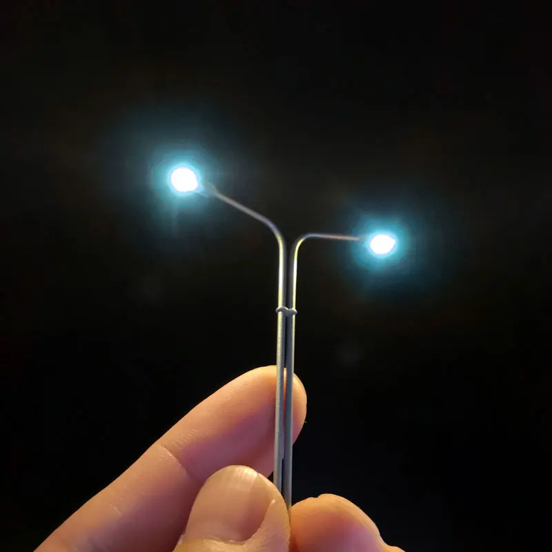 3 шт. миниатюрные светодиодные светсветильник льники 1:87 в масштабе 1:150 Н | Игрушки