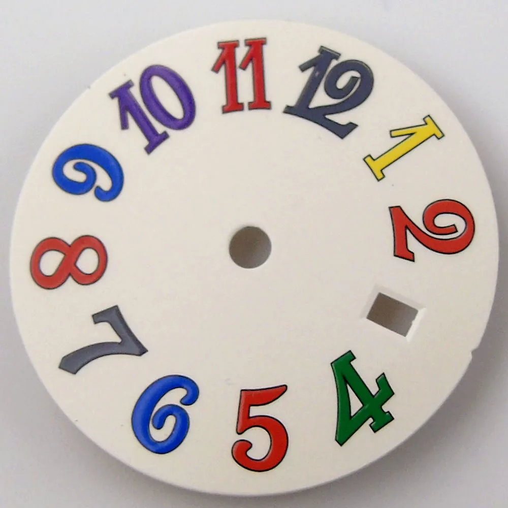 

28.5mm Watch White Dial Fit ETA2836 Miyota 8215 821A 8205 Movement