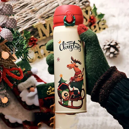 Чашка из нержавеющей стали с теплоизоляцией подарок для влюбленных 300 мл новинка