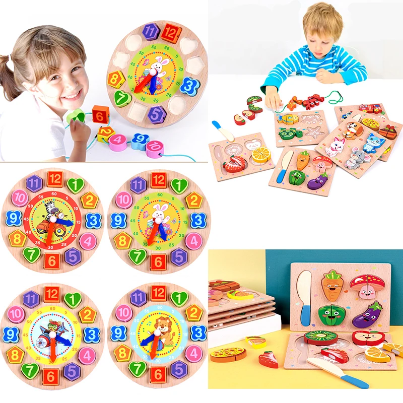 

12pcs Baby Montessori Learning Education Math Toy Smart Eggs Puzzle Matching Toys Plastic Screw nut Building Blocks For Children