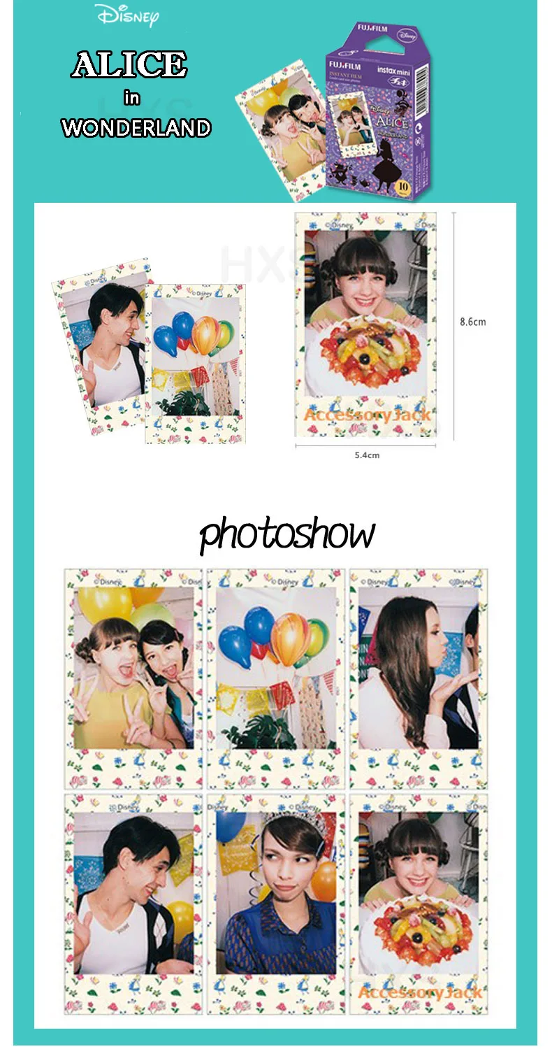 Подлинная Fujifilm Instax Mini 8 9 цветная фотобумага 10 шт. для Fuji 9 8 7s 50 90 25 70 Share SP-2 SP-1 Liplay мгновенная камера