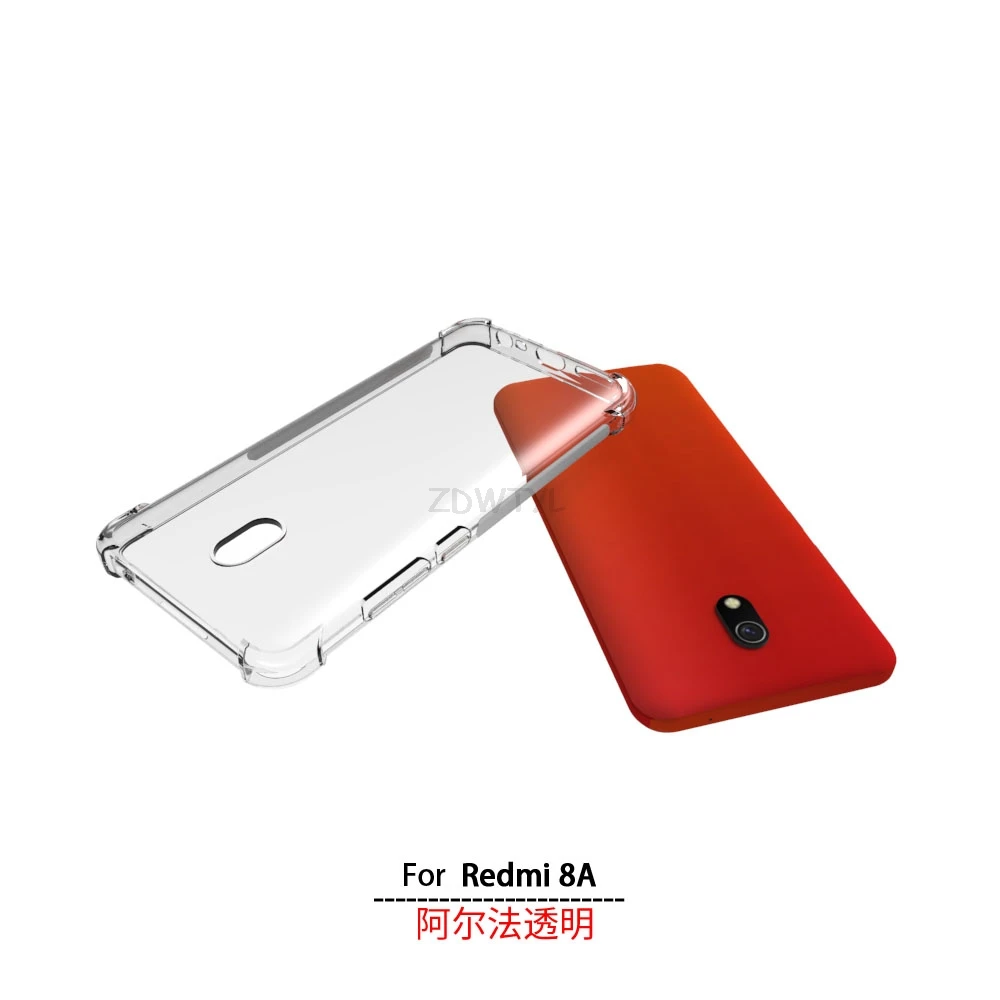 Для Xiaomi Redmi 8A прозрачный Redmi 8 Мягкий противоударный чехол для Redmi Note 8 8A 7A 6A Note 5 6 7 Pro K20 Pro силиконовый чехол
