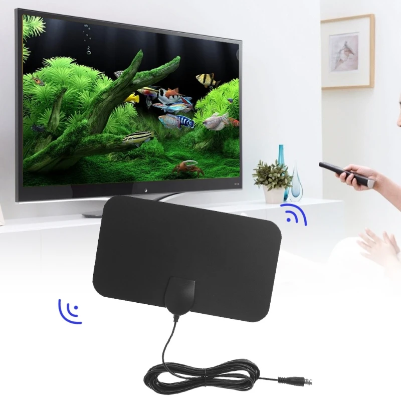 Приемник ТВ-антенны для DVB-T DVB-T2 UHF ATSC 35 миль | Электроника