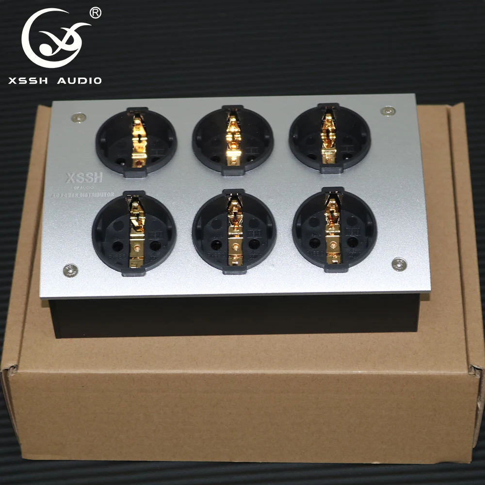 XSSH аудио e-TP60 FI-E30 ЕС Shuko ЕВРО AC Мощность компонентов 125V-250V 50/60Hz 16A 16amp IEC Входной