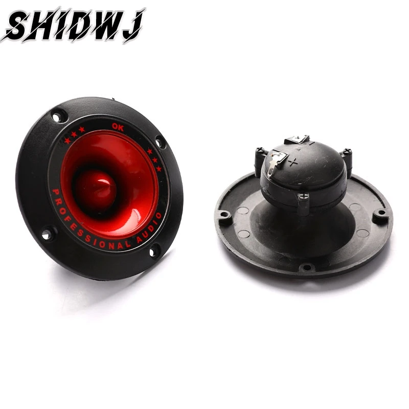2pcs Car Piezoelectric Tweeter 3" Audio Speaker Treble Ceramic Piezo Loudspeaker PA DJ Auto Subwoofer Stage Sound |