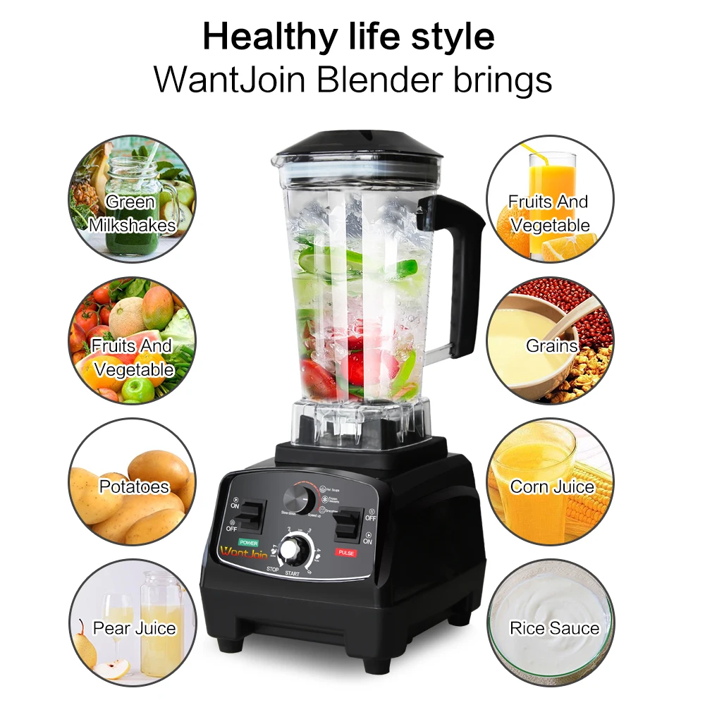 WantJoin блендер кухонный машина для фруктового сока Миксер молочных коктейлей