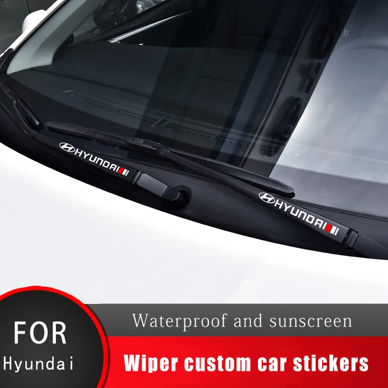 2/3 шт. автомобильные наклейки на окна автомобиля эмблема стеклоочистителя